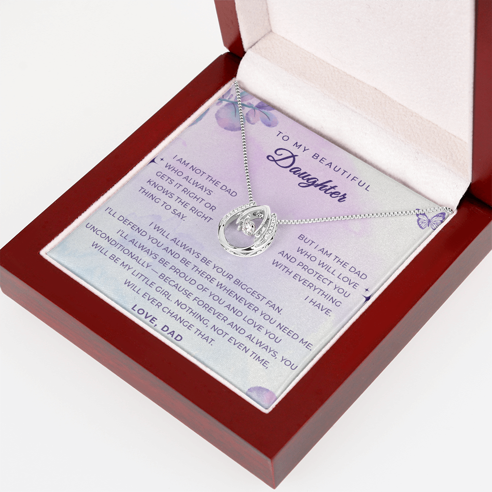 Gift to Daughter From Dad - Luck Neclace