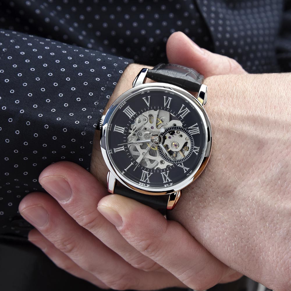 Gift for Husband - Openwork Watch