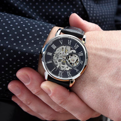 Gift for Husband - Openwork Watch