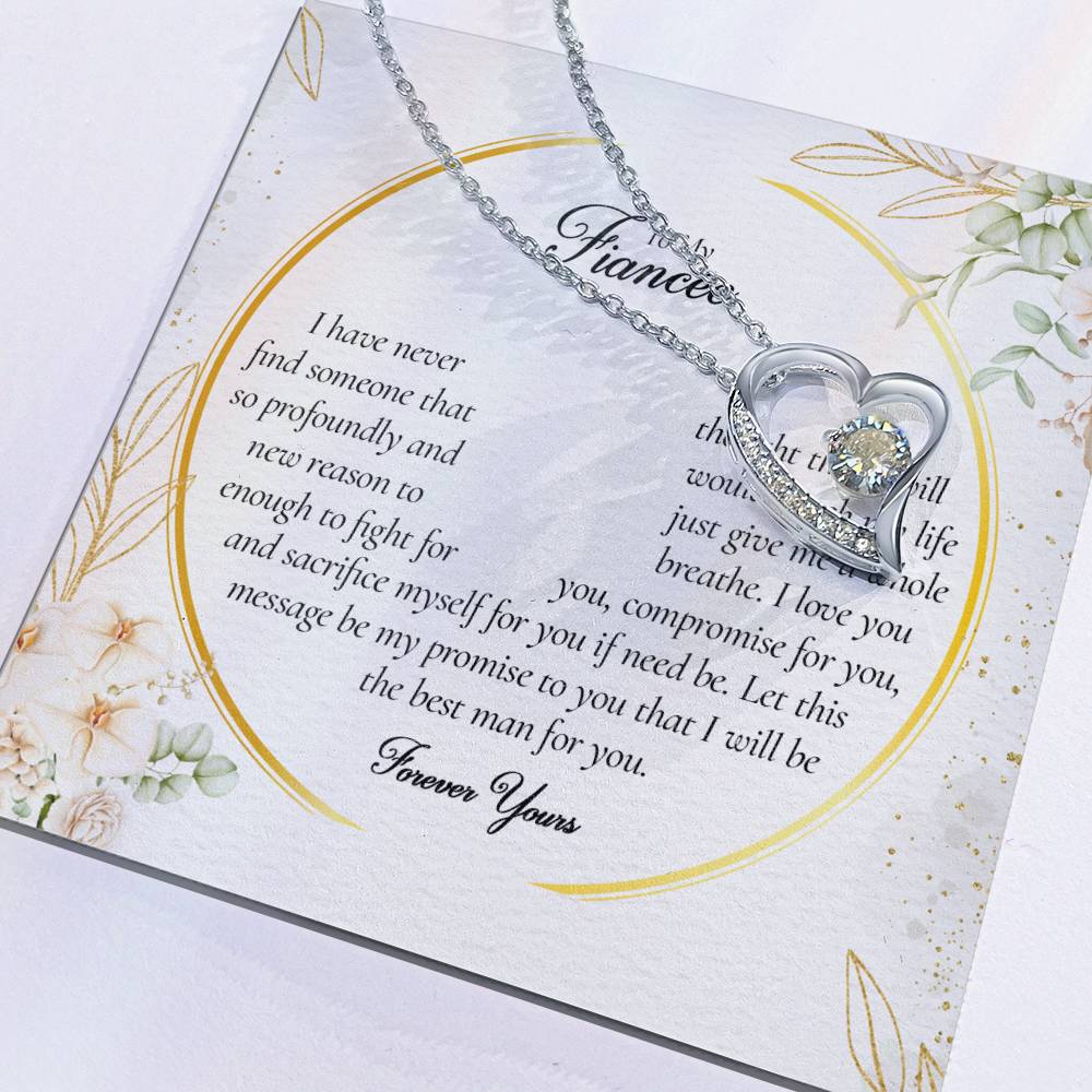 Endless Devotion  Necklace - Gift to Fiancee