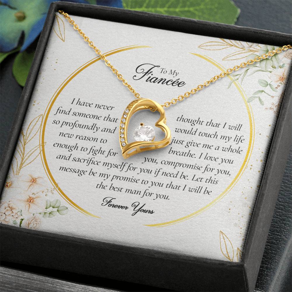 Endless Devotion  Necklace - Gift to Fiancee