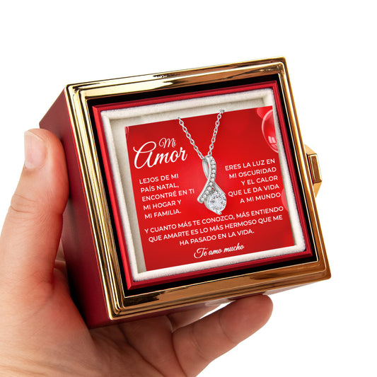 Collar con Mensaje Romántico | Regalo para Novia o Esposa